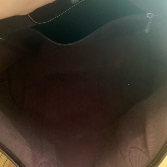 Longchamp unique Striped Canvas Tote Bag - Picture 6 of 11